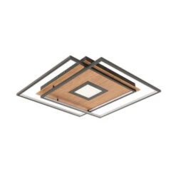 Lucande Jirya LED-Deckenlampe, CCT, Holz -Lucande 7620101 2