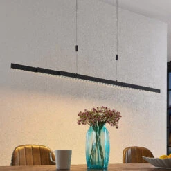 Lucande LED-Hängeleuchte Merrit Verstellbar Anthrazit