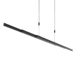 Lucande LED-Hängeleuchte Merrit Verstellbar Anthrazit -Lucande 7620110 3