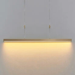 Lucande LED-Hängeleuchte Merrit Verstellbar Messing Matt -Lucande 7620111 5