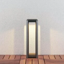 Lucande LED-Sockelleuchte Fery In Anthrazit, 50 Cm 15 Lucande LED-Sockelleuchte Fery In Anthrazit, 50 Cm -Lucande 8032191 4