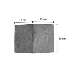 Lucande LED-Außenwandleuchte Naja, Schieferoptik -Lucande 9613095 3