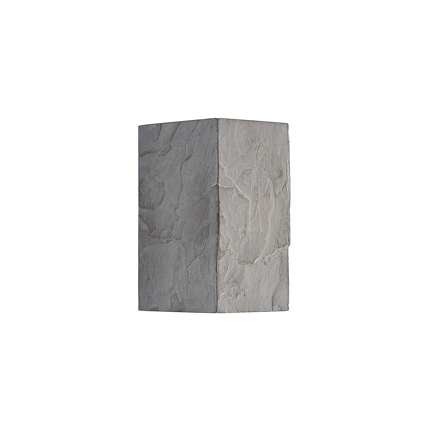 Lucande LED-Außenwandleuchte Vigga, Schieferoptik 5 Lucande LED-Außenwandleuchte Vigga, Schieferoptik – Bild 3