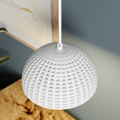 Lucande Herdis Pendelleuchte Aus Gips, Ø 20 Cm 19 Lucande Herdis Pendelleuchte Aus Gips, Ø 20 Cm -Lucande 9613106 8