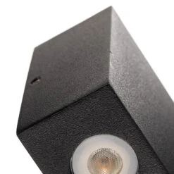 Lucande Eckige Außenwandleuchte Henor Mit 4 LEDs -Lucande 9616001 5