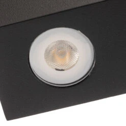 Lucande Eckige Außenwandleuchte Henor Mit 4 LEDs -Lucande 9616001 7