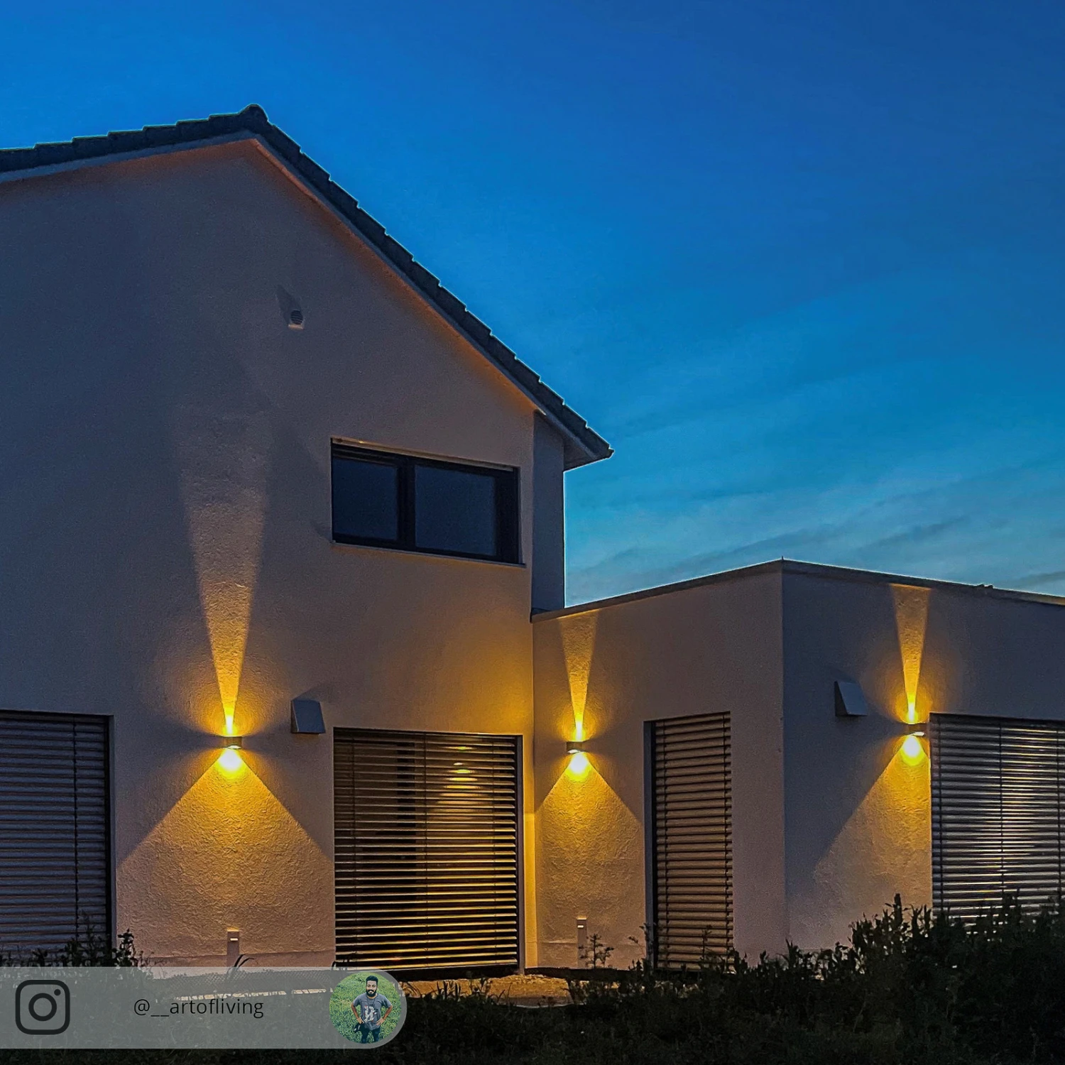 Lucande LED-Außenwandleuchte Jarno, Grafit 10 Lucande LED-Außenwandleuchte Jarno, Grafit – Bild 8