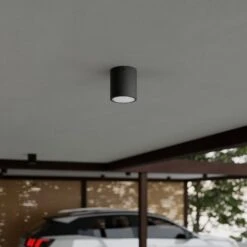 Lucande Runder LED-Deckenstrahler Meret Für Außen, IP54 -Lucande 9616032 2