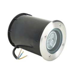 Lucande LED-Bodeneinbauleuchte Schwenkbar, IP67, Rund -Lucande 9616033 4