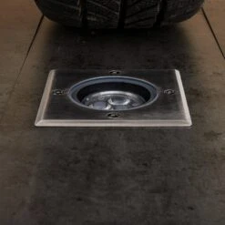 Lucande LED-Bodeneinbauleuchte Schwenkbar, IP67, Eckig -Lucande 9616034 1