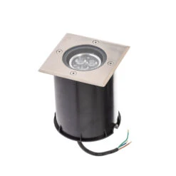 Lucande LED-Bodeneinbauleuchte Schwenkbar, IP67, Eckig -Lucande 9616034 3