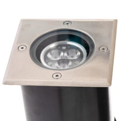 Lucande LED-Bodeneinbauleuchte Schwenkbar, IP67, Eckig -Lucande 9616034 8