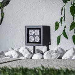 Lucande Erdspießstrahler Charlie Mit LED Für Außen, IP65 13 Lucande Erdspießstrahler Charlie Mit LED Für Außen, IP65 -Lucande 9616044 2