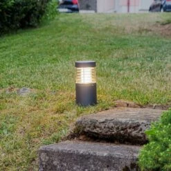 Lucande 31 Lucande Abgeblendete LED-Sockelleuchte Lucius