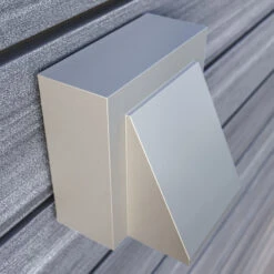 Lucande Silbergraue LED-Außenwandleuchte Marik -Lucande 9616062 7