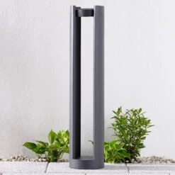 Lucande Verstellbare LED-Pollerleuchte Dylen -Lucande 9616086 1