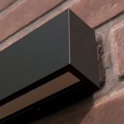 Lucande LED-Außenwandlampe Elvira, Graphitgrau -Lucande 9616097 6