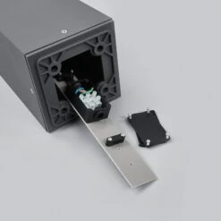 Lucande Wegeleuchte Klemens, Grafitgrau, Höhe 90 Cm -Lucande 9616127 6