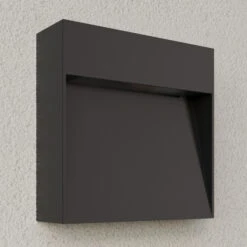 Lucande Außenwandleuchte Noreia In Eckiger Form -Lucande 9616143 5