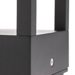 Lucande LED-Sockellampe Carlota, Dunkelgrau, 50 Cm 15 Lucande LED-Sockellampe Carlota, Dunkelgrau, 50 Cm -Lucande 9616149 4