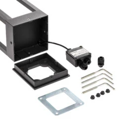 Lucande LED-Sockellampe Carlota, Dunkelgrau, 50 Cm 18 Lucande LED-Sockellampe Carlota, Dunkelgrau, 50 Cm -Lucande 9616149 7