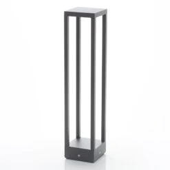 Lucande LED-Wegelampe Carlota, Dunkelgrau, 65 Cm -Lucande 9616150 2