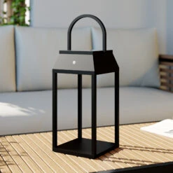 Lucande Maleos LED-Solar-Laterne, Dimmbar -Lucande 9616155 2