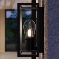 Lucande Irmgart Außenwandleuchte, Einflammig -Lucande 9616161 4