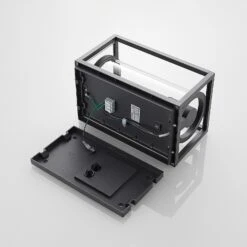 Lucande Brienne Außenwandleuchte, Aluminium, Eckig -Lucande 9616168 8