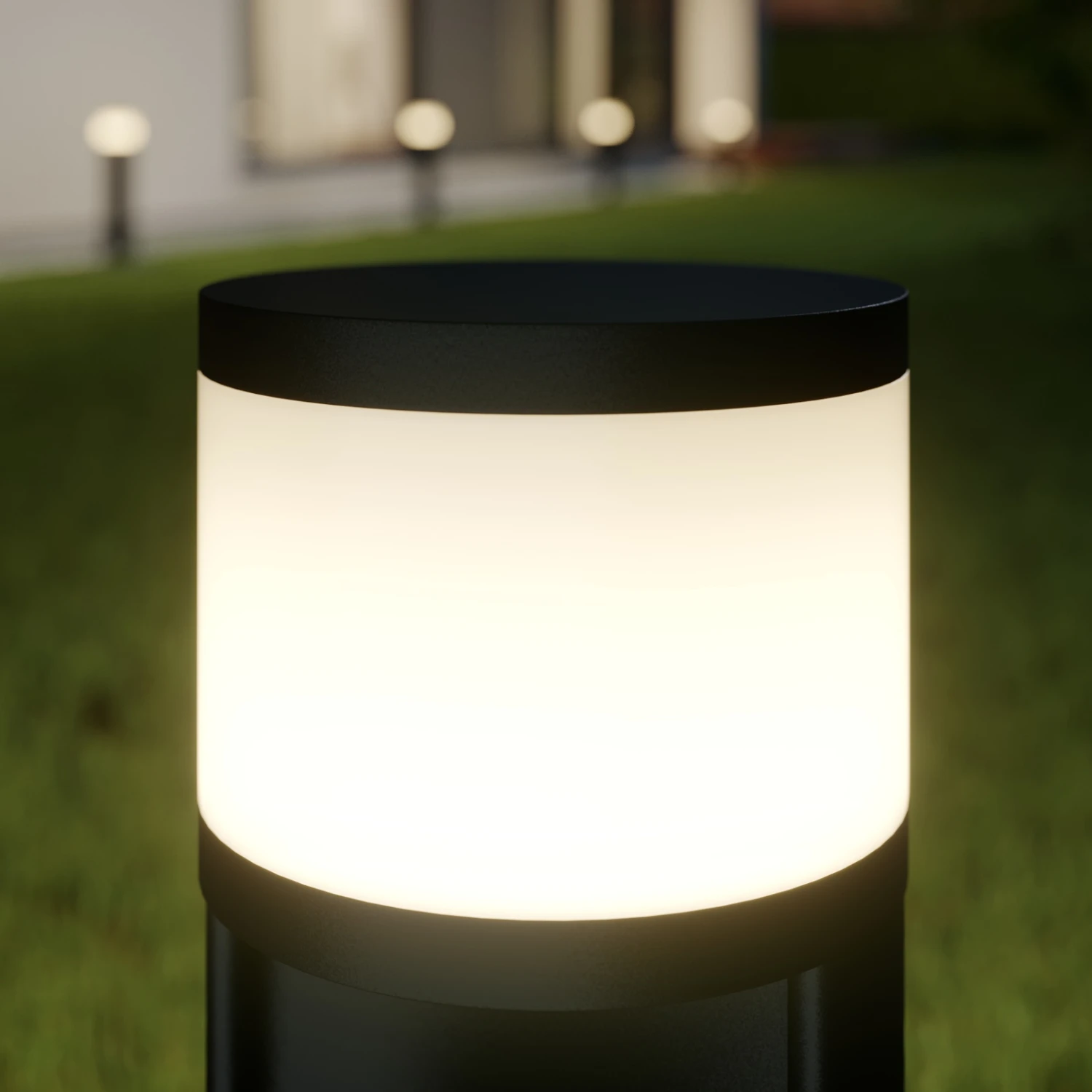 Lucande Corban LED-Sockelleuchte Mit 2 Steckdosen 11 Lucande Corban LED-Sockelleuchte Mit 2 Steckdosen – Bild 9