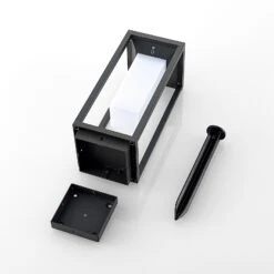 Lucande Eliel LED-Solarsockelleuchte, 34 Cm -Lucande 9616175 8