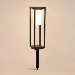 Lucande Eliel LED-Solarsockelleuchte, 50 Cm -Lucande 9616176 5