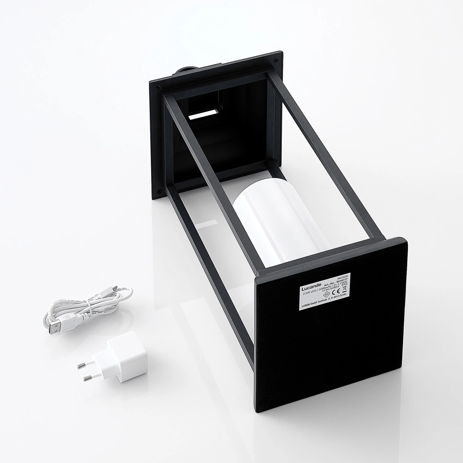 Lucande Vadik LED-Außenlaterne Mit Akku 11 Lucande Vadik LED-Außenlaterne Mit Akku – Bild 9