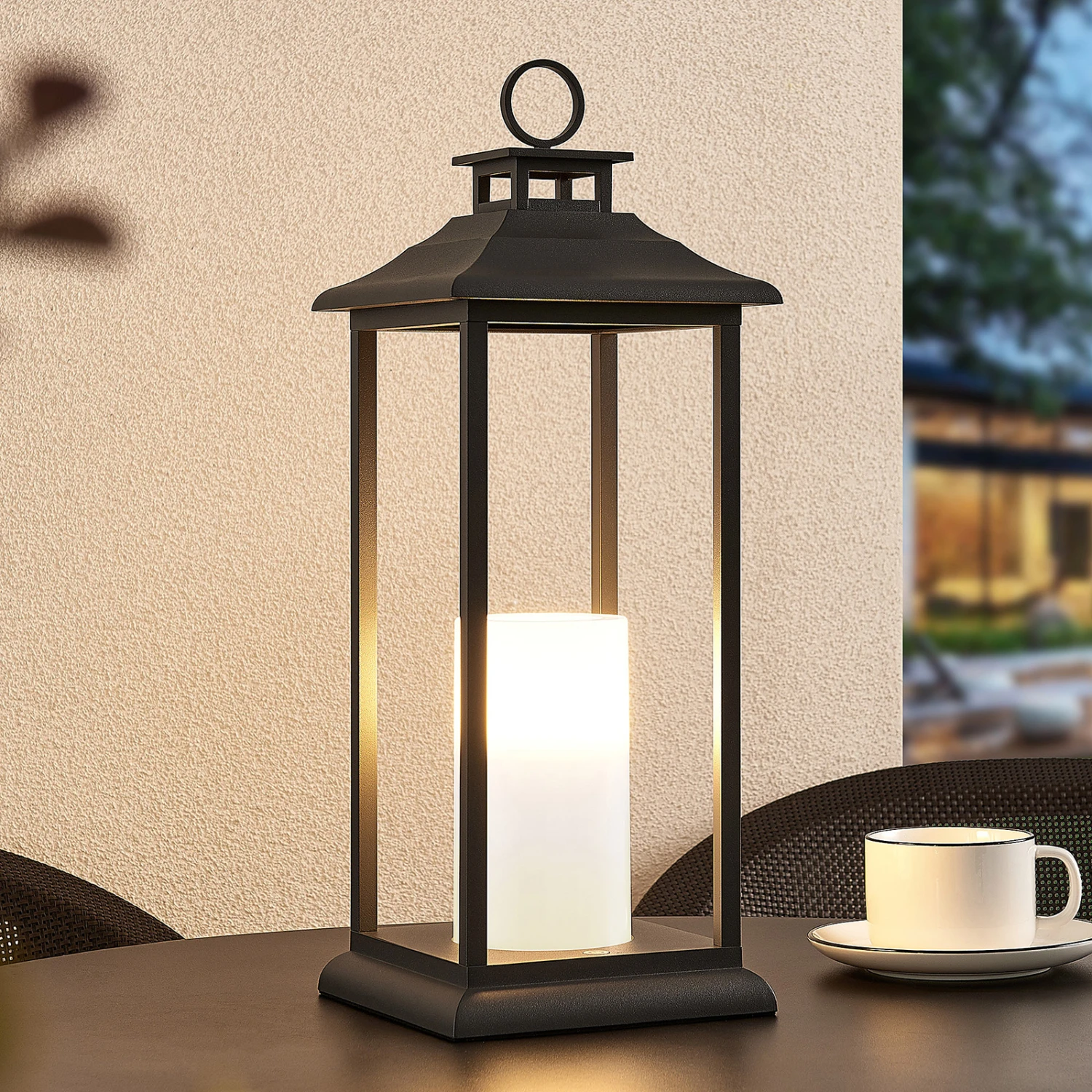 Lucande Vadik LED-Außenlaterne Mit Akku 3 Lucande Vadik LED-Außenlaterne Mit Akku