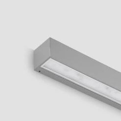 Lucande Lengo LED-Wandlampe, 50 Cm, Silber, 2-fl. -Lucande 9616204 7