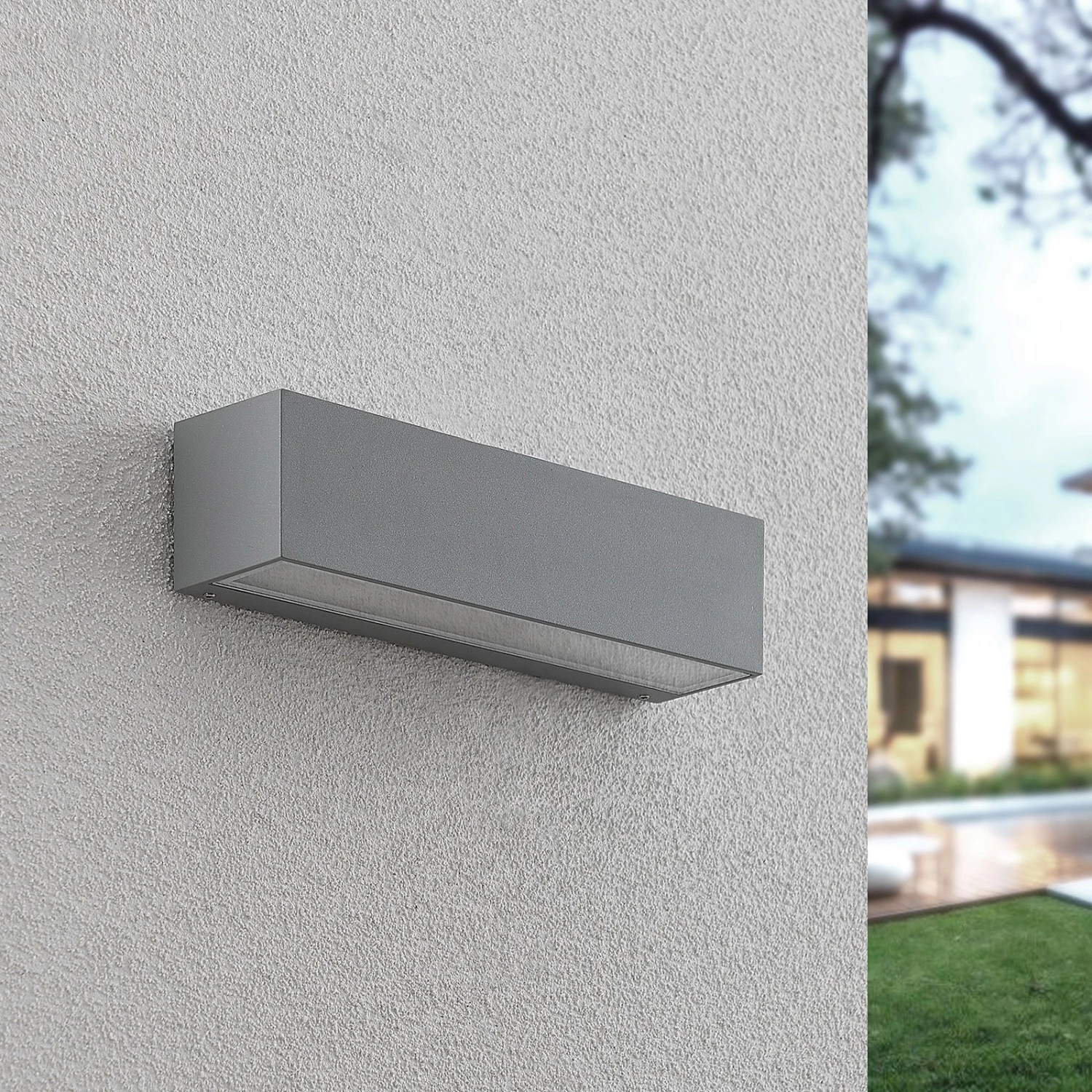 Lucande Lengo LED-Wandlampe, 25 Cm, Silber, 2-fl. 5 Lucande Lengo LED-Wandlampe, 25 Cm, Silber, 2-fl. – Bild 3