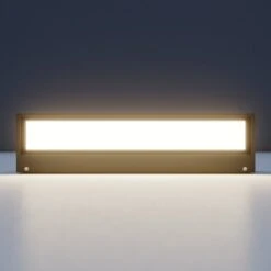 Lucande Lengo LED-Wandlampe, 25 Cm, Grafit, 1-fl. 14 Lucande Lengo LED-Wandlampe, 25 Cm, Grafit, 1-fl. -Lucande 9616208 5