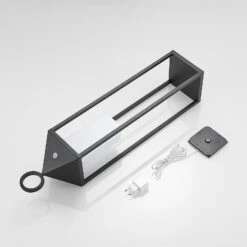 Lucande Miluma LED-Außenlaterne, 64 Cm, Schwarz -Lucande 9616225 8