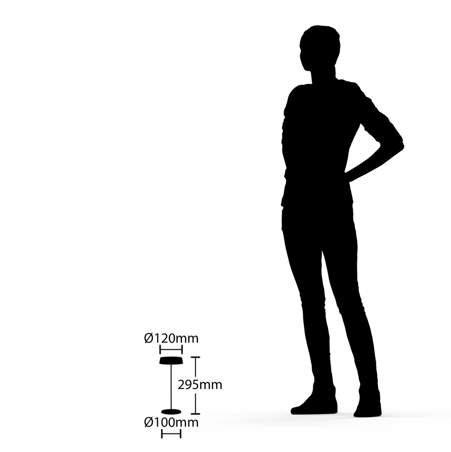 Lucande Tibia LED-Tischleuchte, Akku, USB, Schwarz 9 Lucande Tibia LED-Tischleuchte, Akku, USB, Schwarz – Bild 7