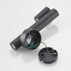 Lucande Saige LED-Außenwandleuchte, Zweiflammig -Lucande 9616235 8