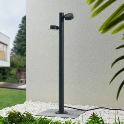 Lucande Kynlee LED-Pollerleuchte, 2-fl., 75 Cm 12 Lucande Kynlee LED-Pollerleuchte, 2-fl., 75 Cm -Lucande 9616238 1