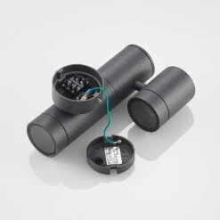 Lucande Maloney Außenwandleuchte, Zweiflammig -Lucande 9616242 8