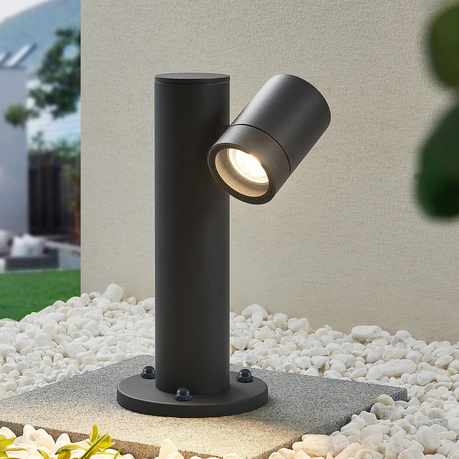 Lucande Maloney Sockelleuchte, Einflammig, 30 Cm 3 Lucande Maloney Sockelleuchte, Einflammig, 30 Cm