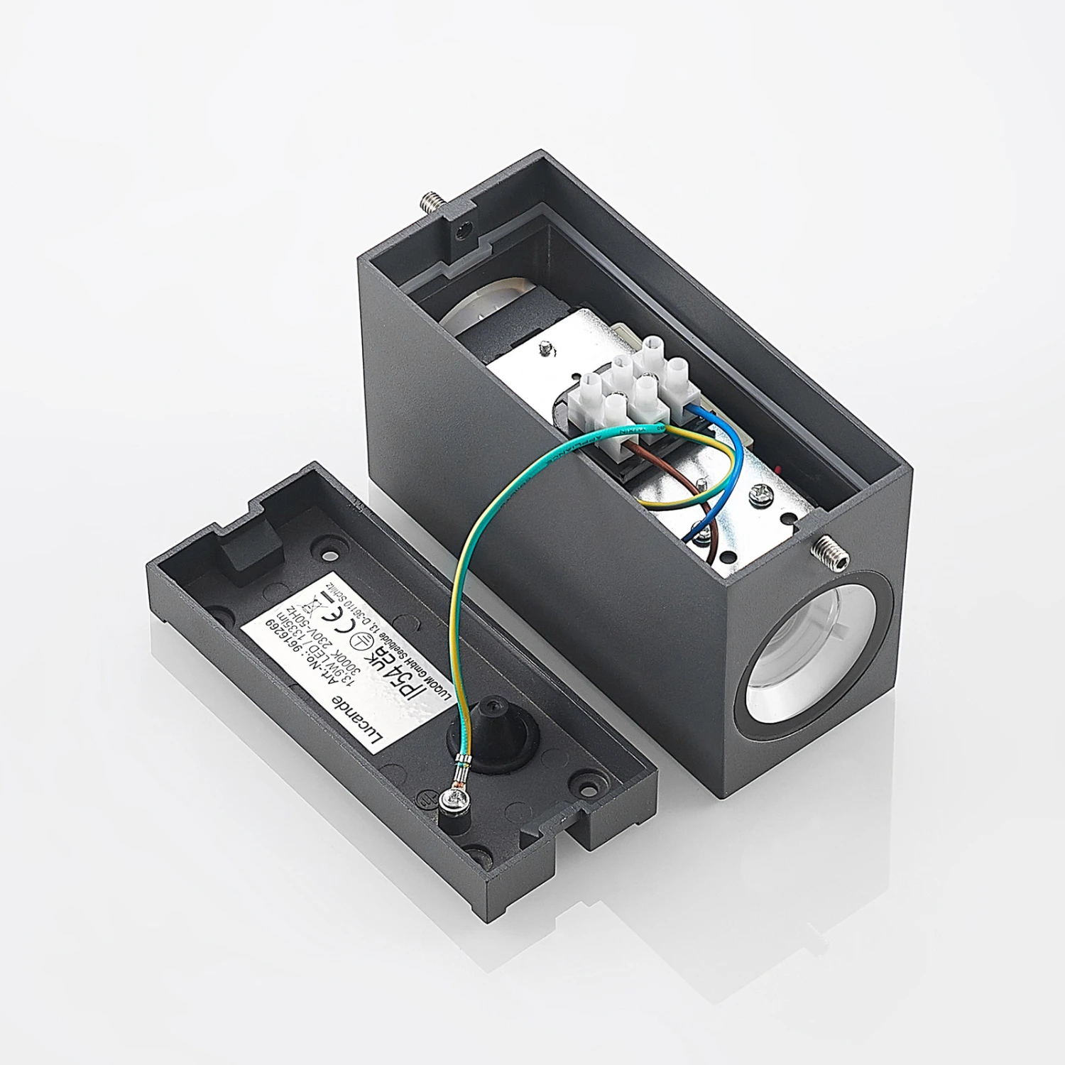 Lucande Cimala LED-Wandlampe Quader, Höhe 14,4cm 11 Lucande Cimala LED-Wandlampe Quader, Höhe 14,4cm – Bild 9