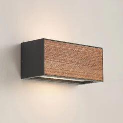 Lucande Lengo Wandleuchte E27 25cm 1-fl. Holz 15 Lucande Lengo Wandleuchte E27 25cm 1-fl. Holz -Lucande 9616271 4