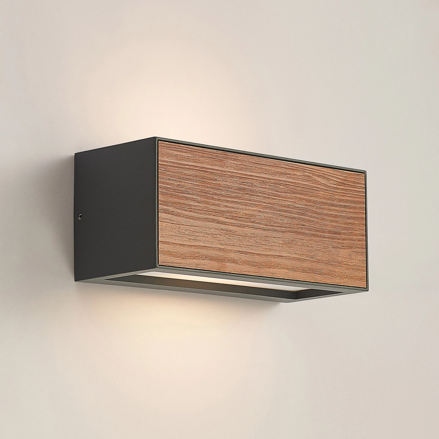 Lucande Lengo Wandleuchte E27 25cm 1-fl. Holz 7 Lucande Lengo Wandleuchte E27 25cm 1-fl. Holz – Bild 5