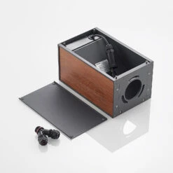 Lucande Ansala Sockelleuchte R7s Mit Holzdekor -Lucande 9616272 8