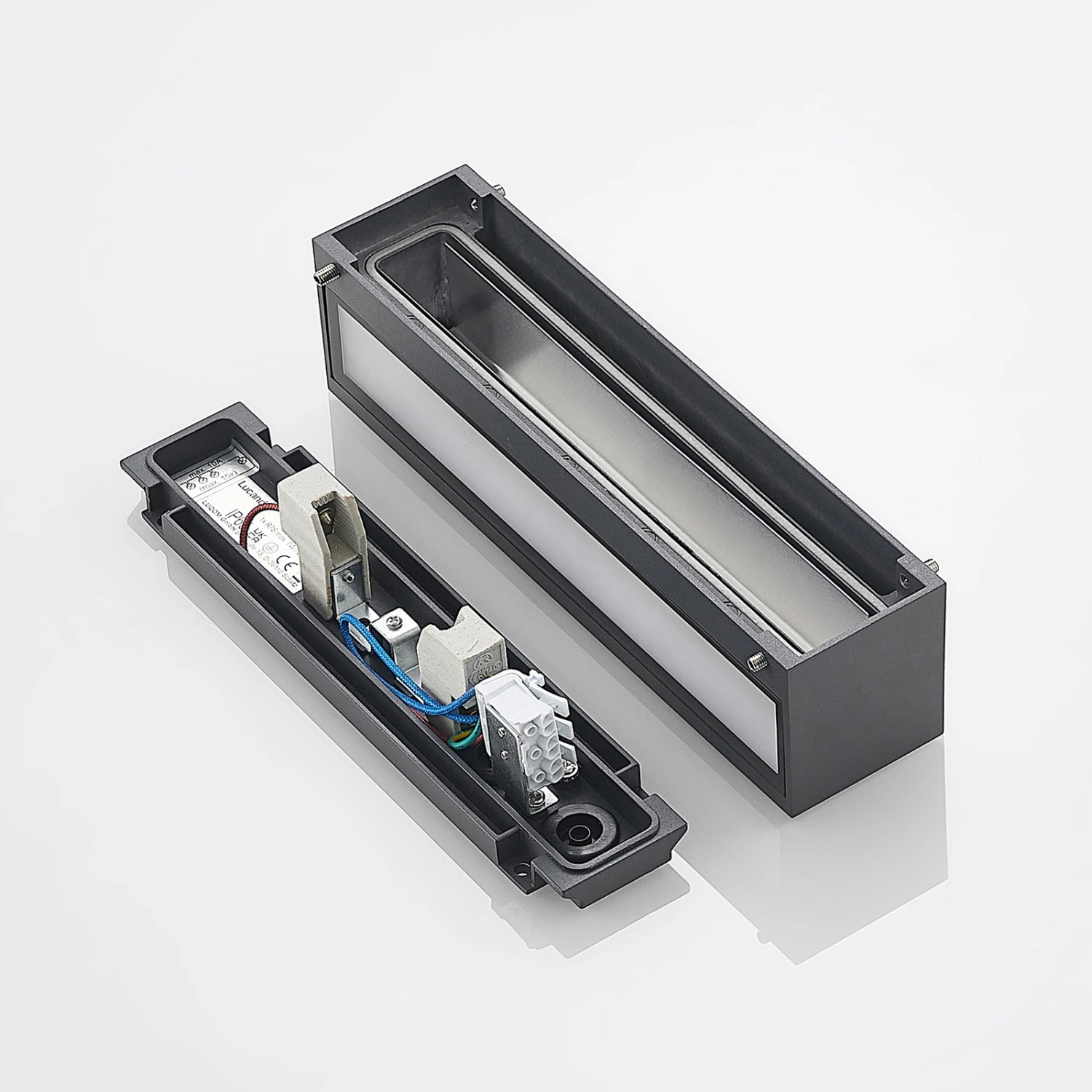 Lucande Lengo Wandleuchte R7s 25cm Down Holz 11 Lucande Lengo Wandleuchte R7s 25cm Down Holz – Bild 9