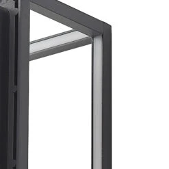 Lucande Rafail LED-Außenwandlampe, Dunkelgrau -Lucande 9616276 5