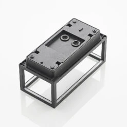 Lucande Rafail LED-Außenwandlampe, Dunkelgrau -Lucande 9616276 6